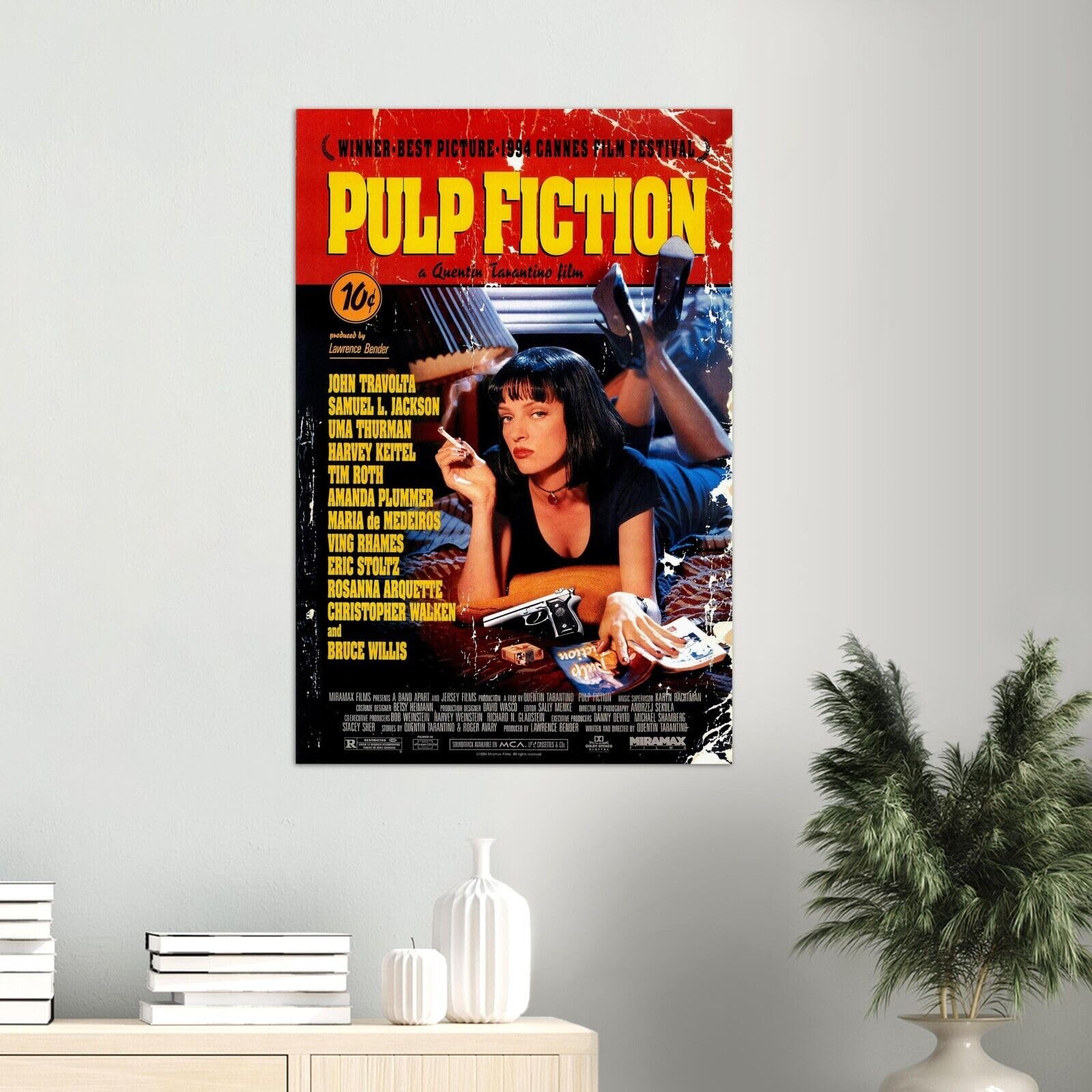 Amazon.com: Pulp Fiction Movie Poster - Quentin Tarantino