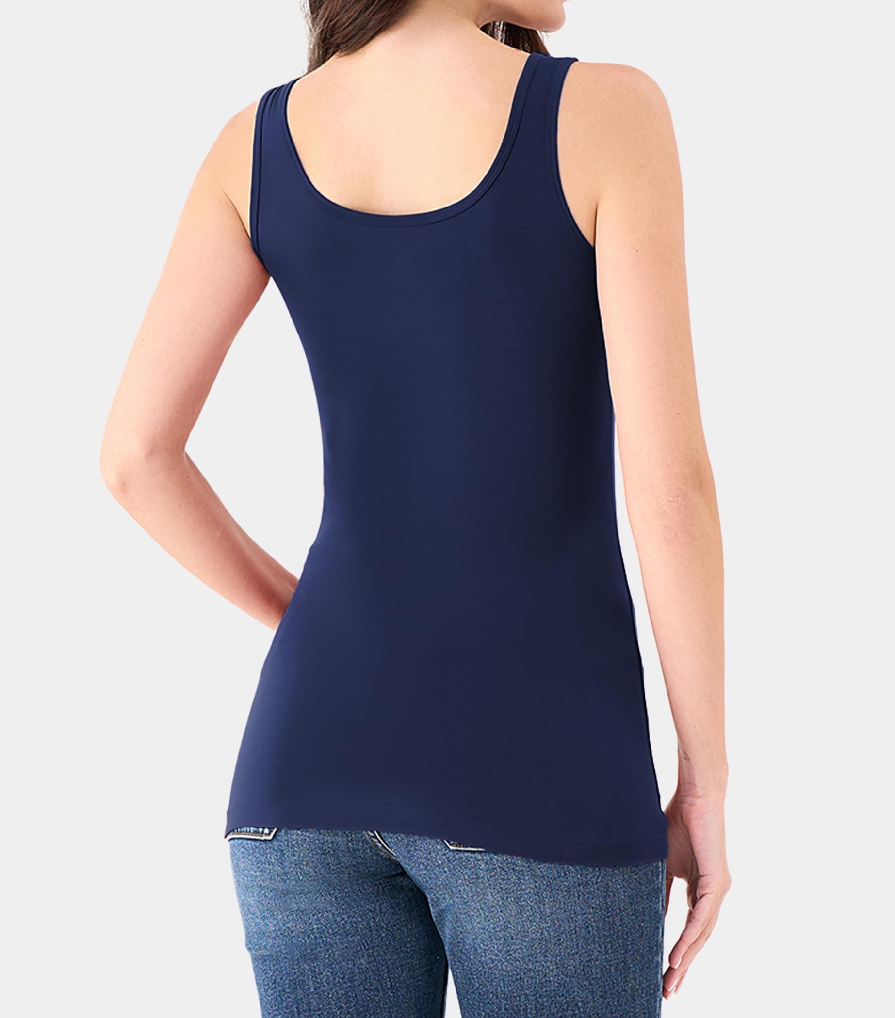 DAVID ARCHY Camisola para mujer, rayón de bambú, suave, transpirable, para mujer, paquete de 3 unidades, ropa de dormir