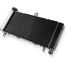 Motorcycle Radiator Engine Cooling Cooler Fit For Honda CB600F HORNET 600 1998-2006,Black