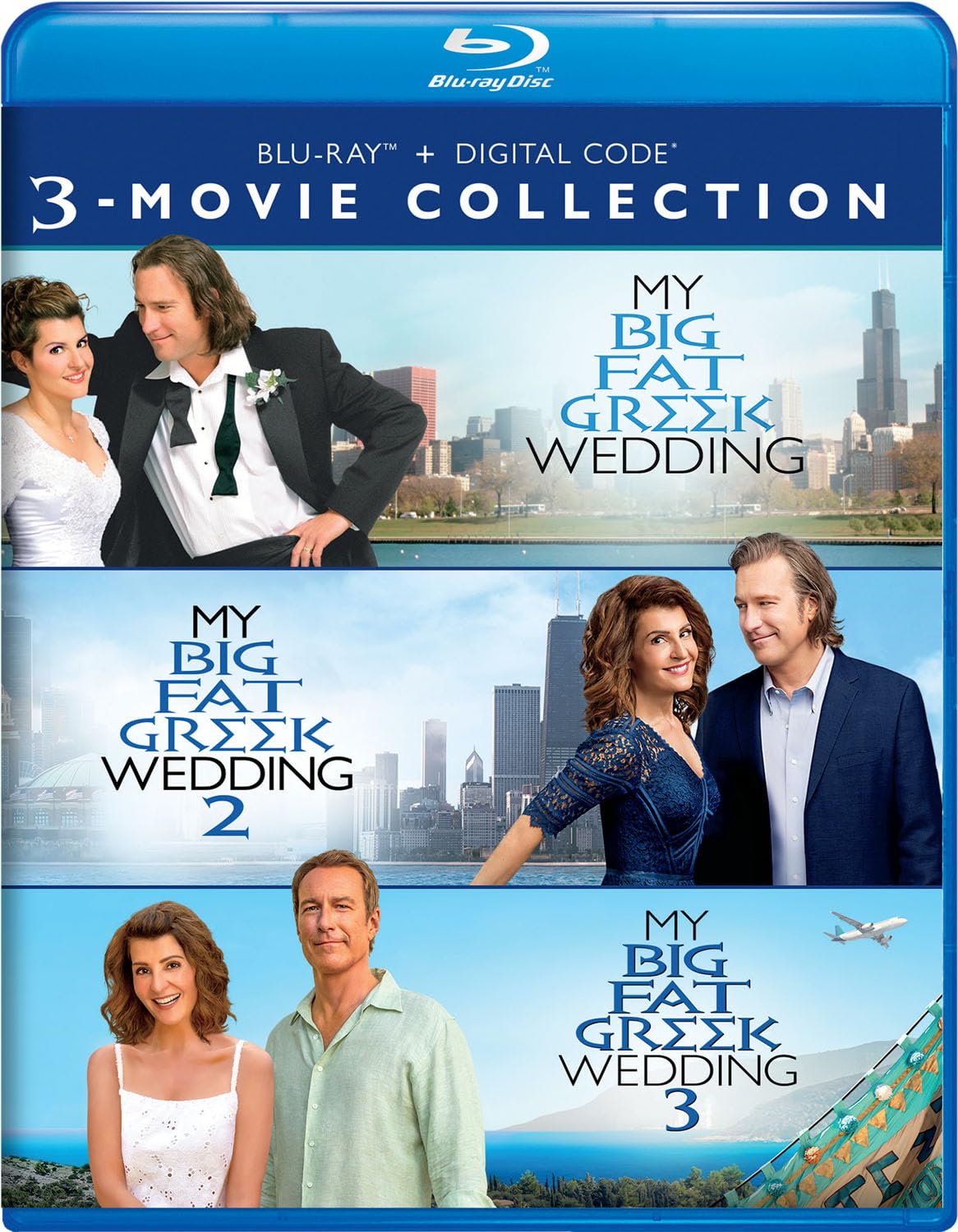 My Big Fat Greek Wedding 3-Movie Collection - Blu-ray + Digital
