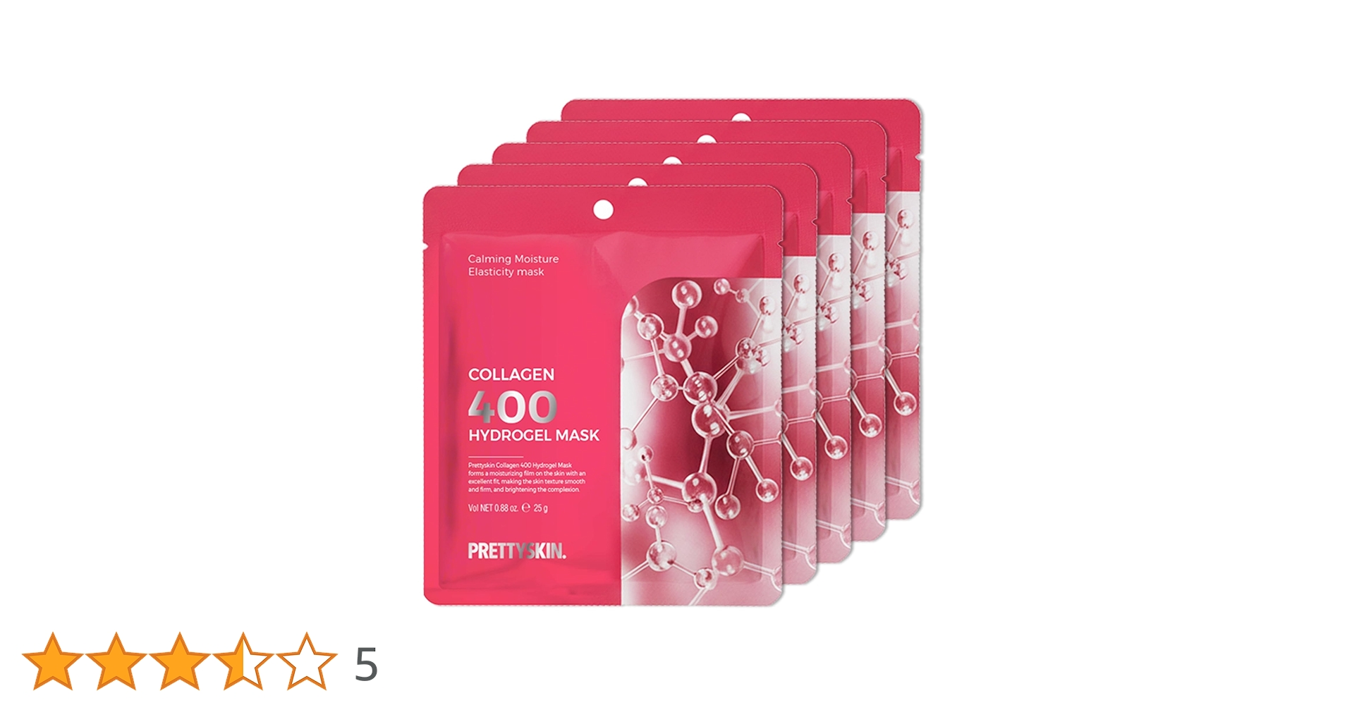 Amazon.co.jp: PRETTYSKIN 韓国製 ハイドロゲル スリーピングマスク 5