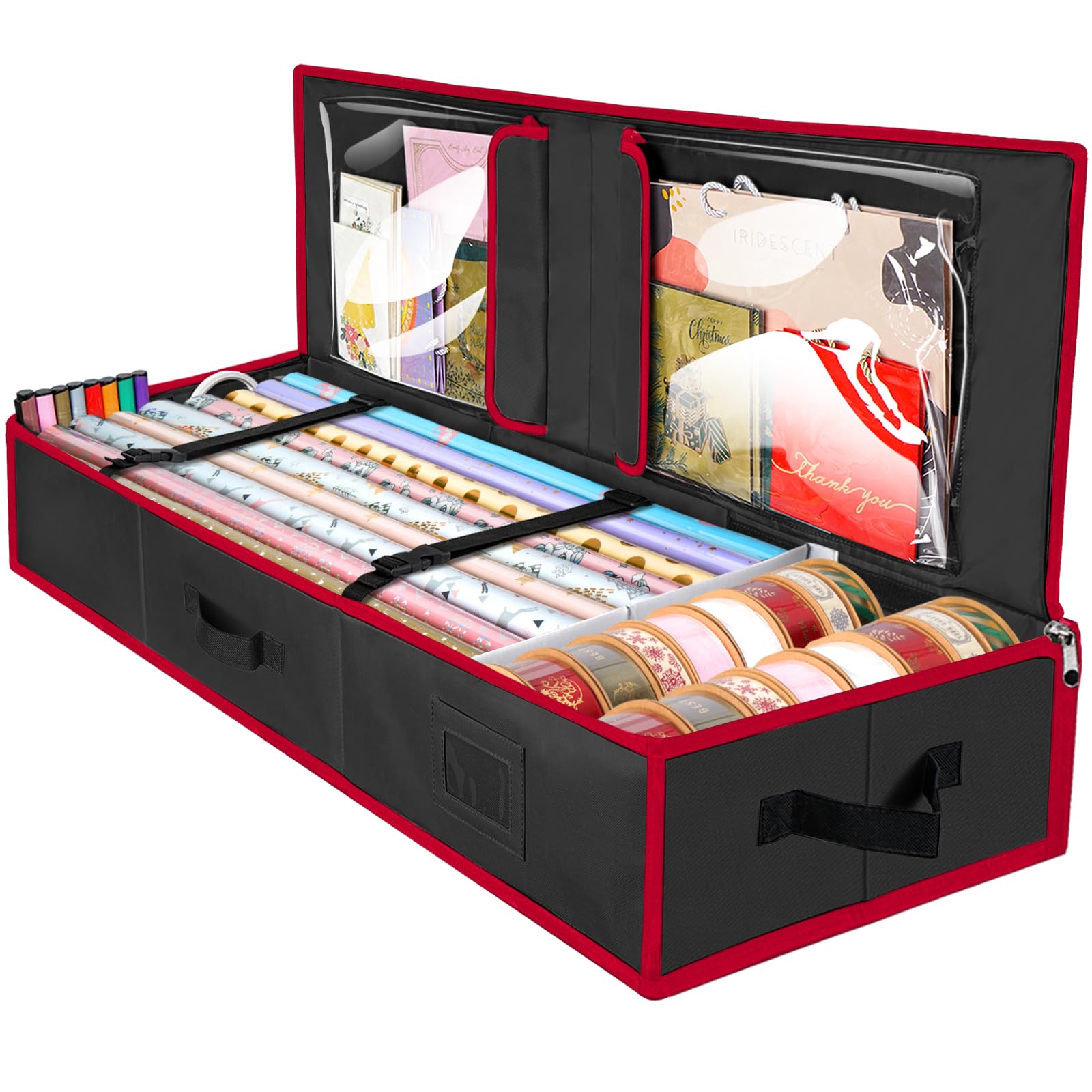 BALEINE Wrapping Paper Storage Organizer