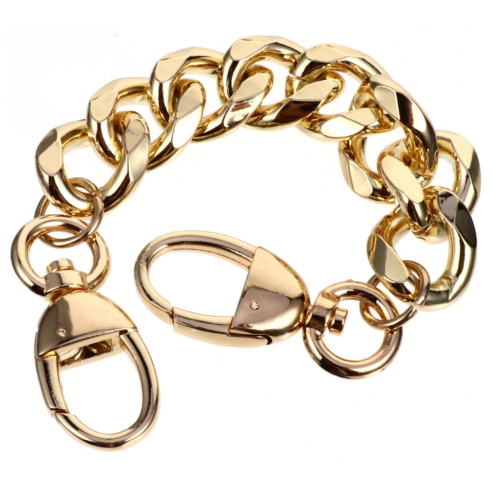 3piezas Cadena De Metal Para Bolsos Correa Diy Desmontable Accesorio De Reemplazo Duradero y Ligero Para Mujeres Para Cambiar El Estilo De Bolsa