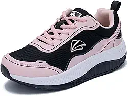 Tênis feminino de caminhada para fascite plantar, suporte de arco, tênis ortopédico confortável para ficar em pé o dia todo EUA 5,5-11