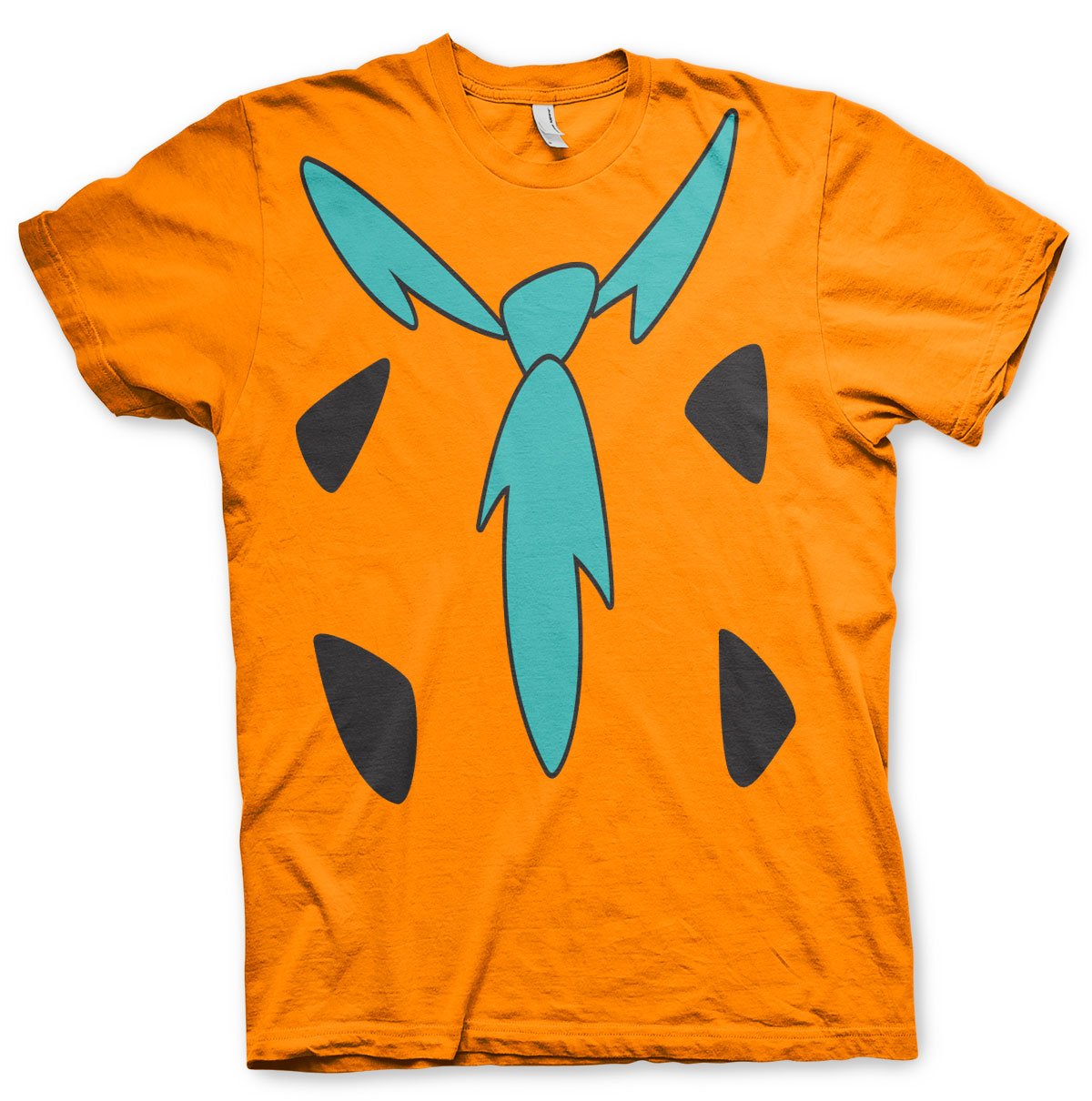 the flintstones Officially Licensed Costume Mens T-Shirt (Orange), Large