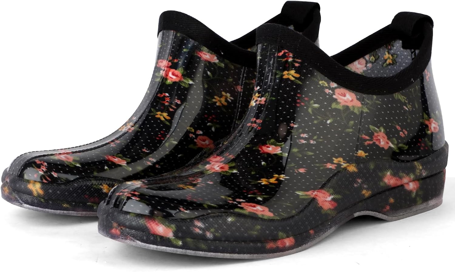 DaeRainy Womens Rain Boots - Waterproof Ankle Design