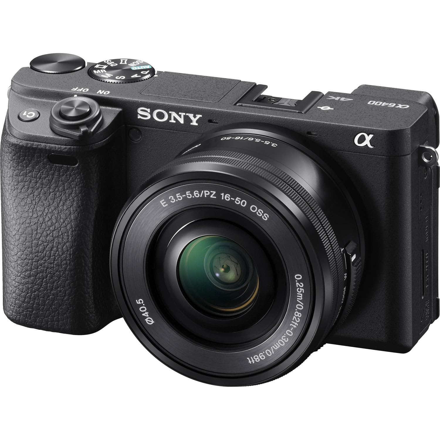 Amazon.com : Sony a6400 24.1MP 4K Video Recording Camera with Sony