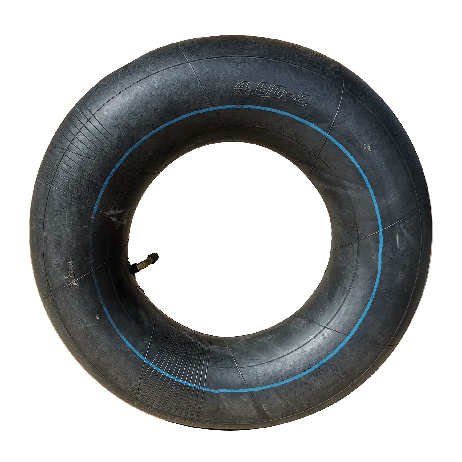 Resul Schubkarrenreifen-Schlauch Set 4.80/4.00-8, mit abgewinkeltem Autoventil, 4PR, 250 kg Traglast