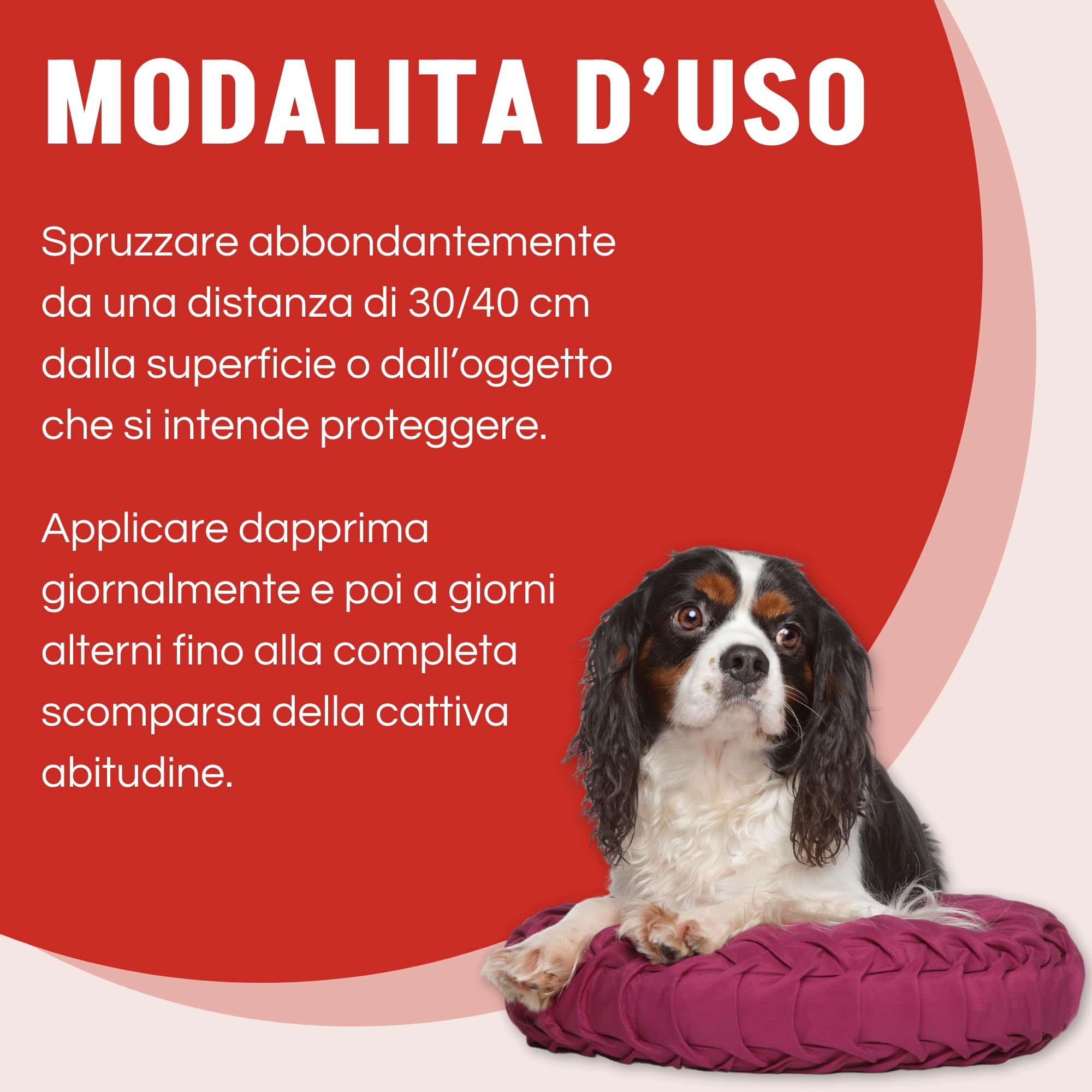 Disabituante Spray Repellente per Cani e Gatti 500 ml - Barriera Olfattiva Naturale - Protegge Mobili, Giardino e Superfici - Facile da Applicare