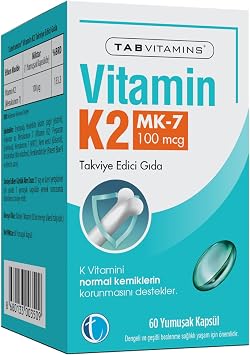 Tabvitamins Vitamin K2 60 Yumu ak Kaps l