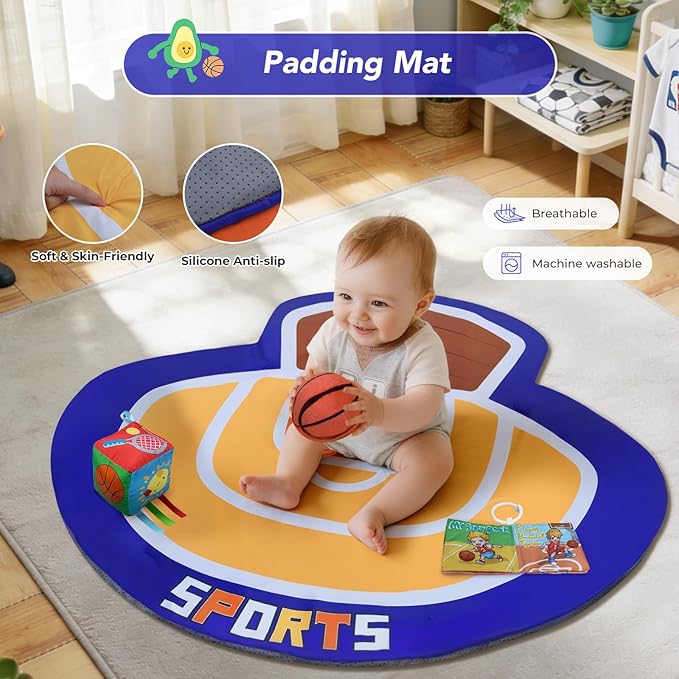 IPOZITO Baby Gym Play Mat Alfombrilla Actividades Bebé miniatura 5