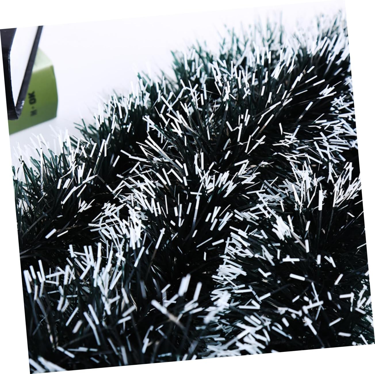 Thick Christmas Tree Tinsel Ribbon Decorations Green Trim 2meters Hanging Ornaments