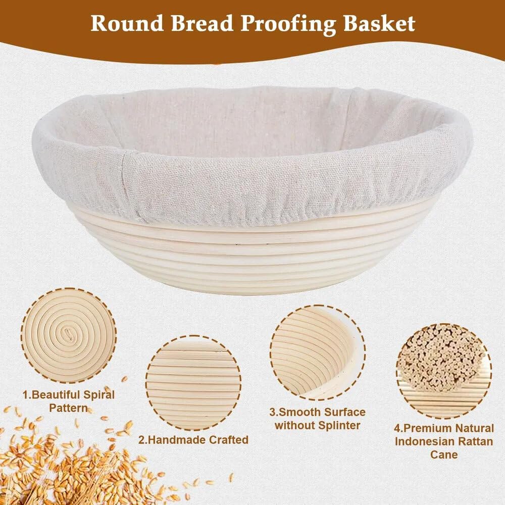 Tarro de masa madre de vidrio para iniciación de masa madre, tarro de masa madre de 28 onzas de boca ancha con tapa de bambú, cuchara de madera, cubierta de tela, banda de alimentación, kit ideal de