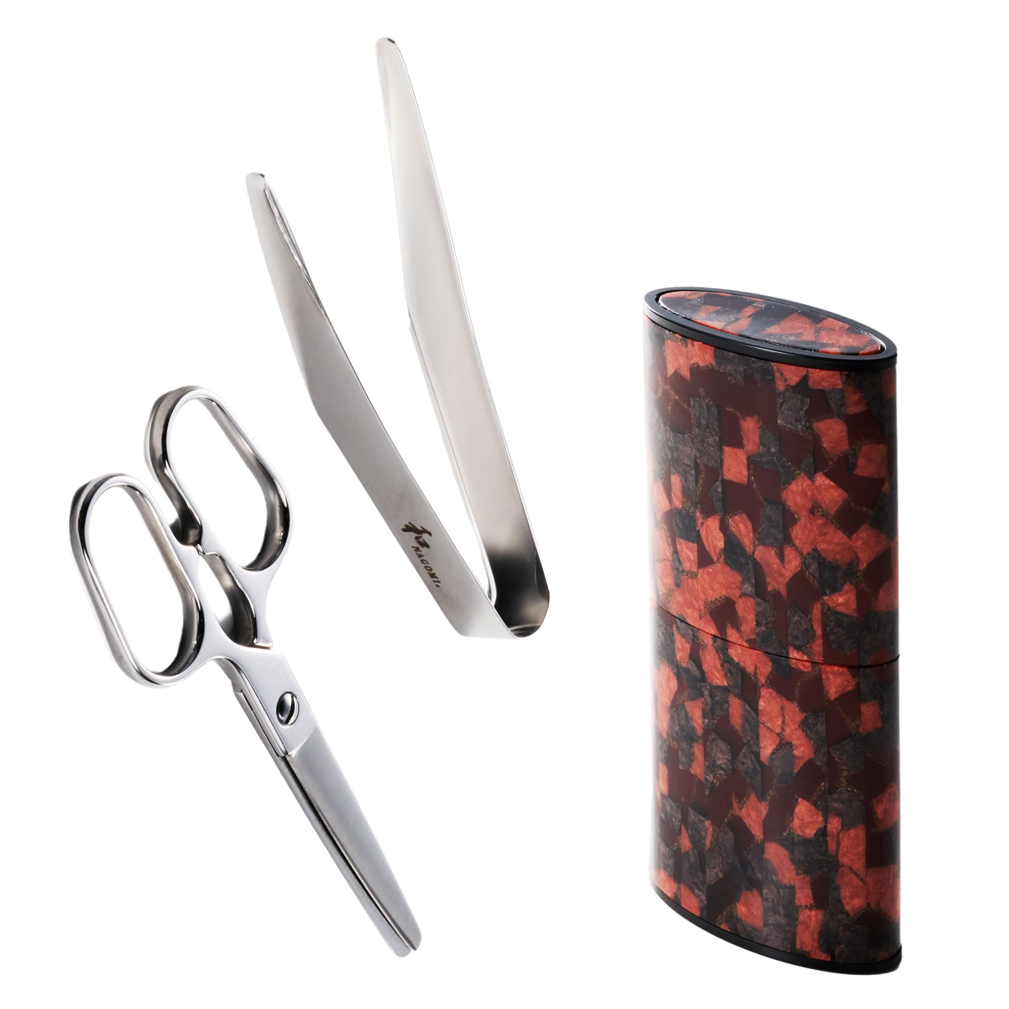 Amazon.co.jp: 『ハサミ＆トング OTOMO オリジナル 紅珊瑚ケース付