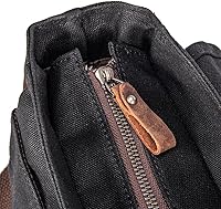 Vista 6 de peacechaos Bolsa de mensajero para hombre, maletines para laptop de 15.6 pulgadas, bolsa cruzada para computadora, trabajo, oficina