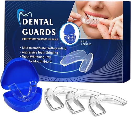 Protector bucal para apretar los dientes por la noche, protector dental, protector nocturno para apretar los dientes, protector bucal para dormir,