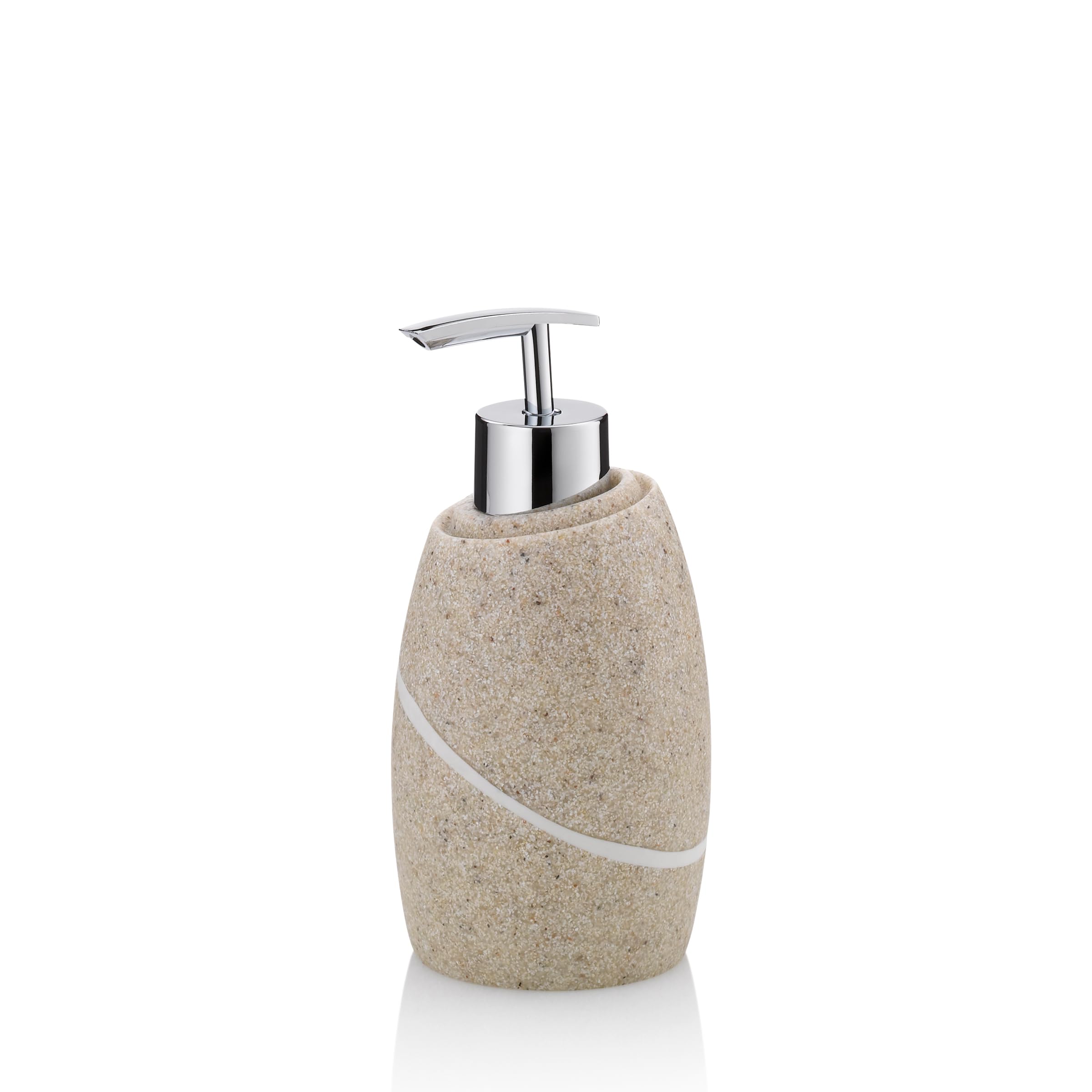 Kela Beige "Talus Liquid Soap Dispenser, Poly,