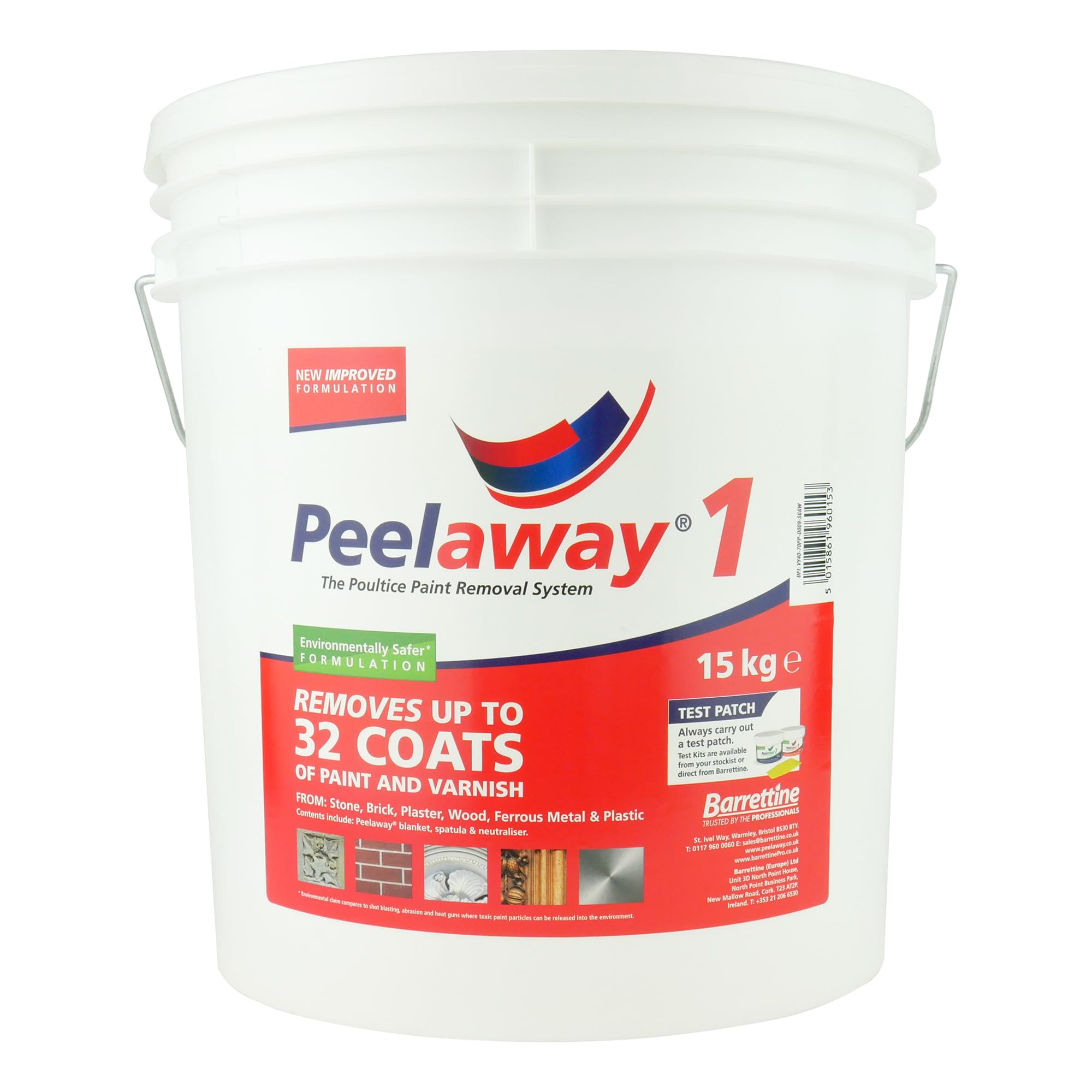 Barrettine Peelaway 1 Paint Remover - 15Kg