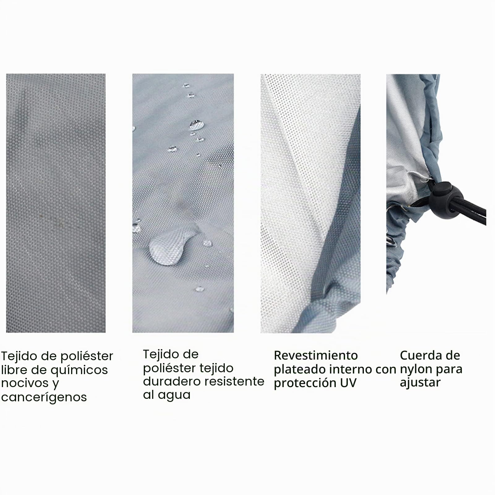 Cubierta para conejera, tela Oxford 210D, conejera impermeable, protección contra el polvo, cubierta de conejera de doble capa, protección contra el polvo para rubbits, hámsters, mascotas 122 x 50 x