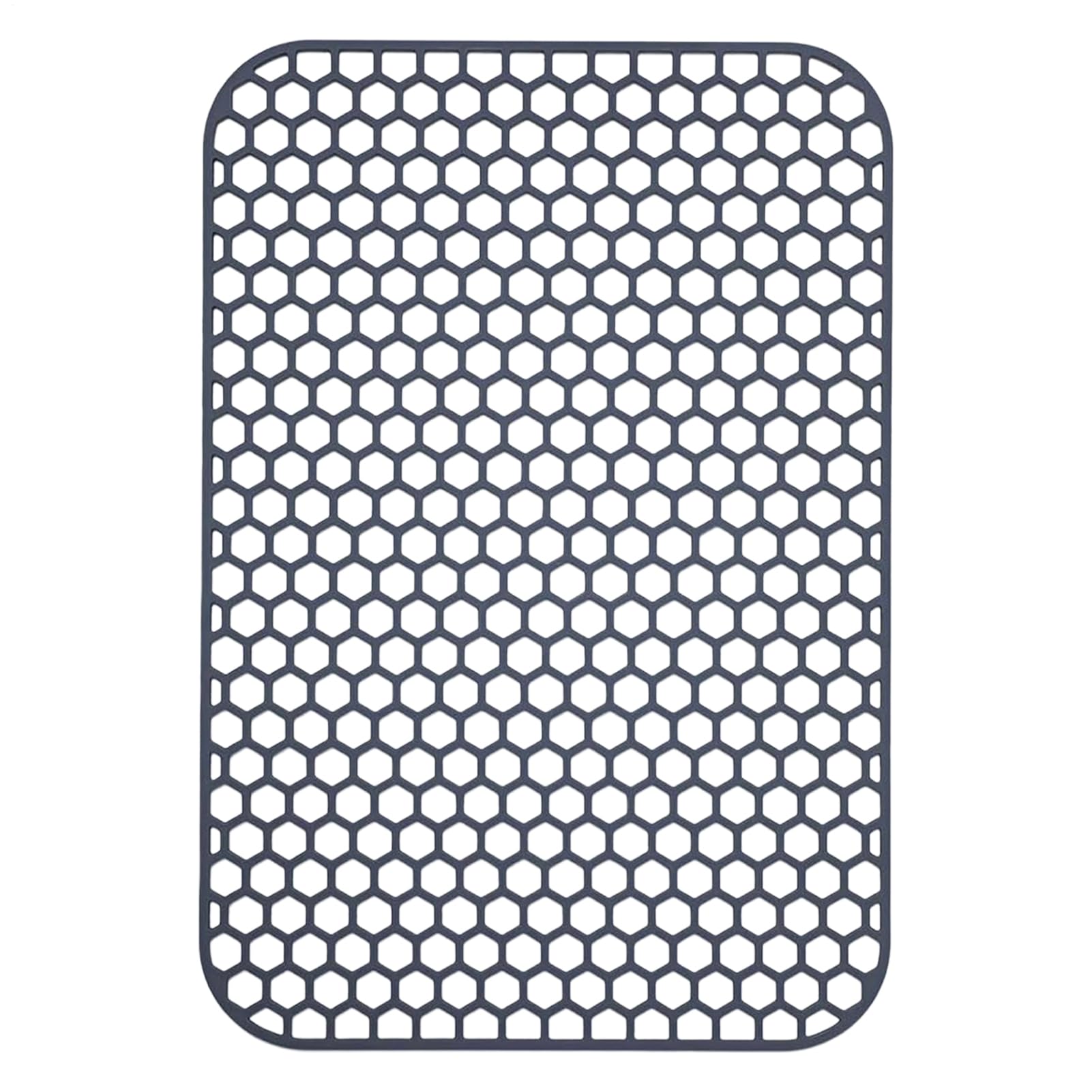 Alfombrilla de silicona antideslizante y plegable para secar platos sin caídas
