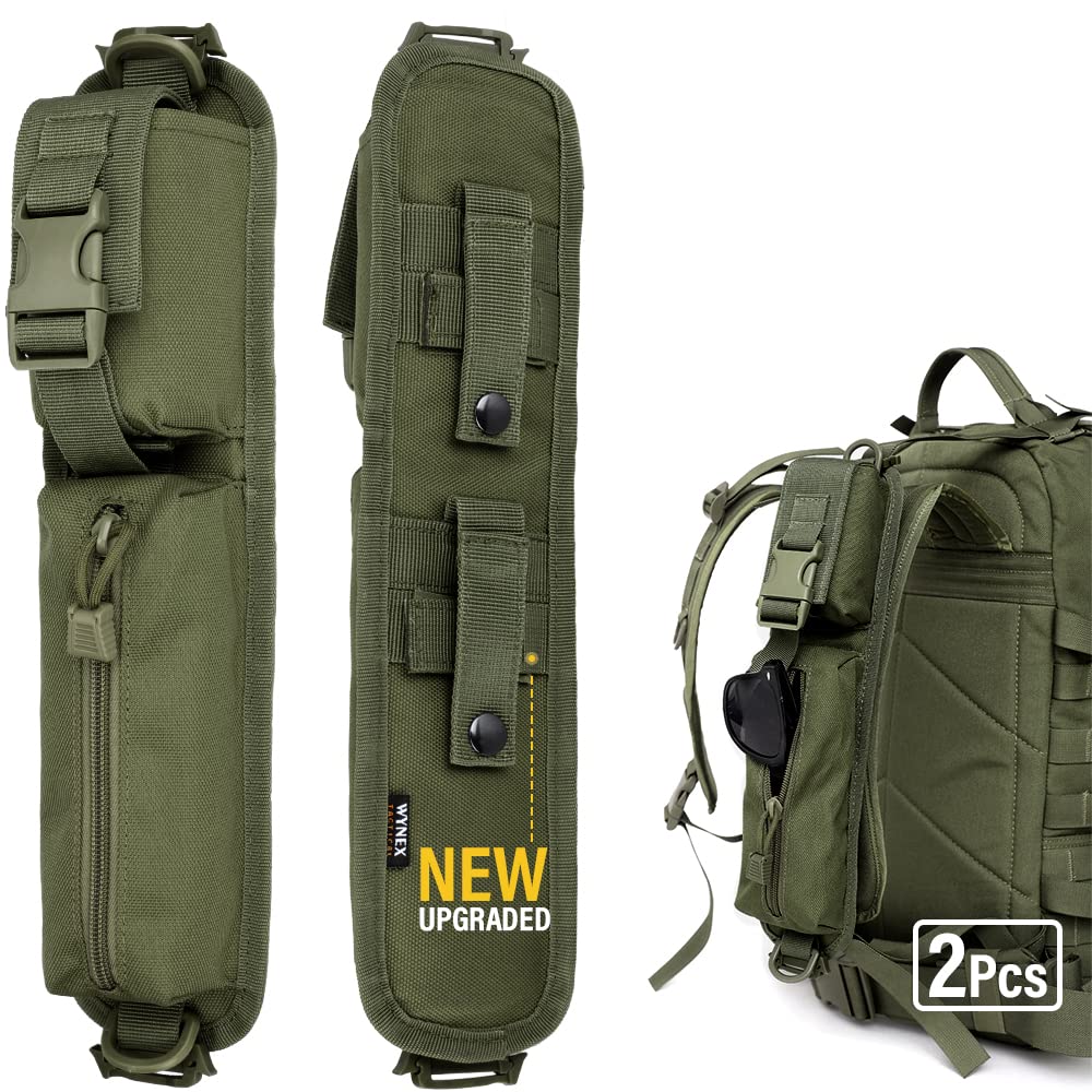 WYNEX Tactical Molle Accessory Pouch, Backpack Shoulder Strap Bag Shoulder Tape Additional Bag Multifunctional Hunting Tools Pouch