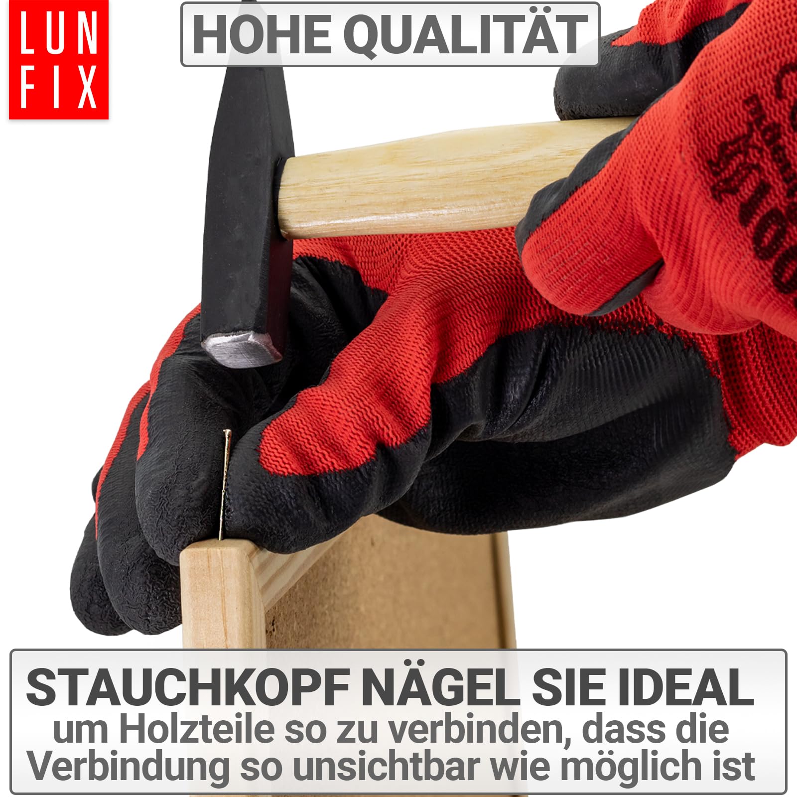 Stalowe gwoździe 1,4 x 25 mm (5 kg), żółta główka do prac budowlanych, ocynkowane gwoździe budowlane, gwoździe o długości 25 mm, do dekoracji domu, DIY, ramek na zdjęcia, rzemiosła
