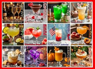 Puzzles - Season of Cocktails 1000-piece Jigsaw Puzzle