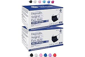 FLTR Black Face Mask (75 Count)