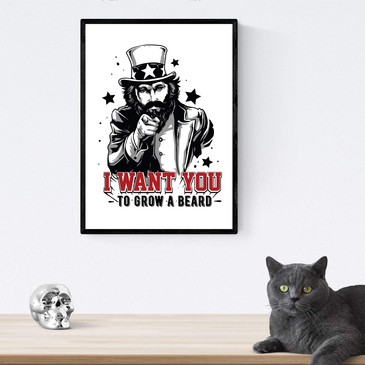 Nacnic Poster want you. Design decorative sheet. A4 size, I Love You - Image 3