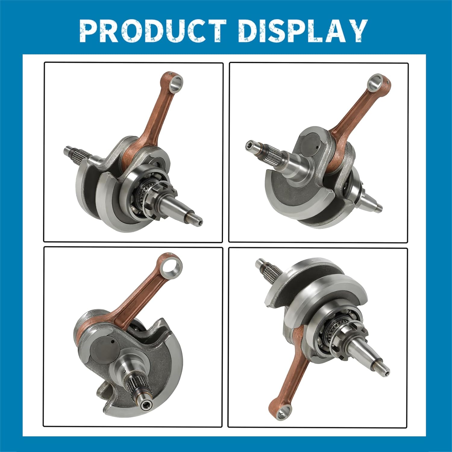Silscvtt Crankshaft Gasket Kit Replacement for Yamaha Rhino 700 Grizzly 550 700 Replacement for 3B4-11400-00-00 2007 2008 2009 2010-2013