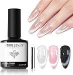 Modelones Jelly Gel Nail Polish 15 ML Neutral Sheer Nude Pink Gel Polish Translucent Soak off LED Gel DIY Manicure Nail Gel Polish Gift for Girls Women