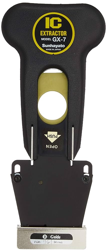 Amazon.co.jp: サンハヤト IC引抜冶具 GX-7 ブラック : DIY