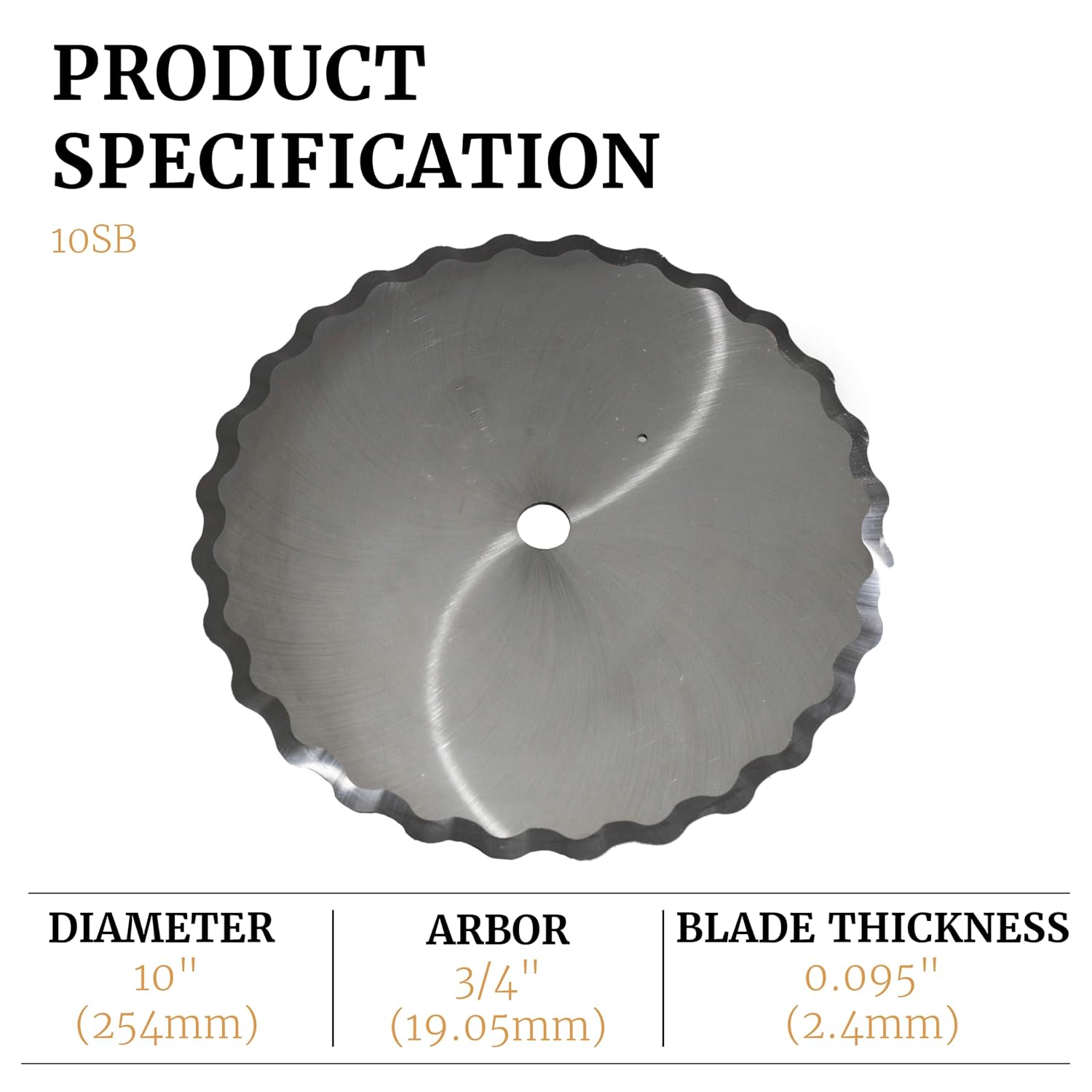 Scalloped Cut Off Wheels - M2 High-Speed Steel Cut Off Saw Blade photo 2