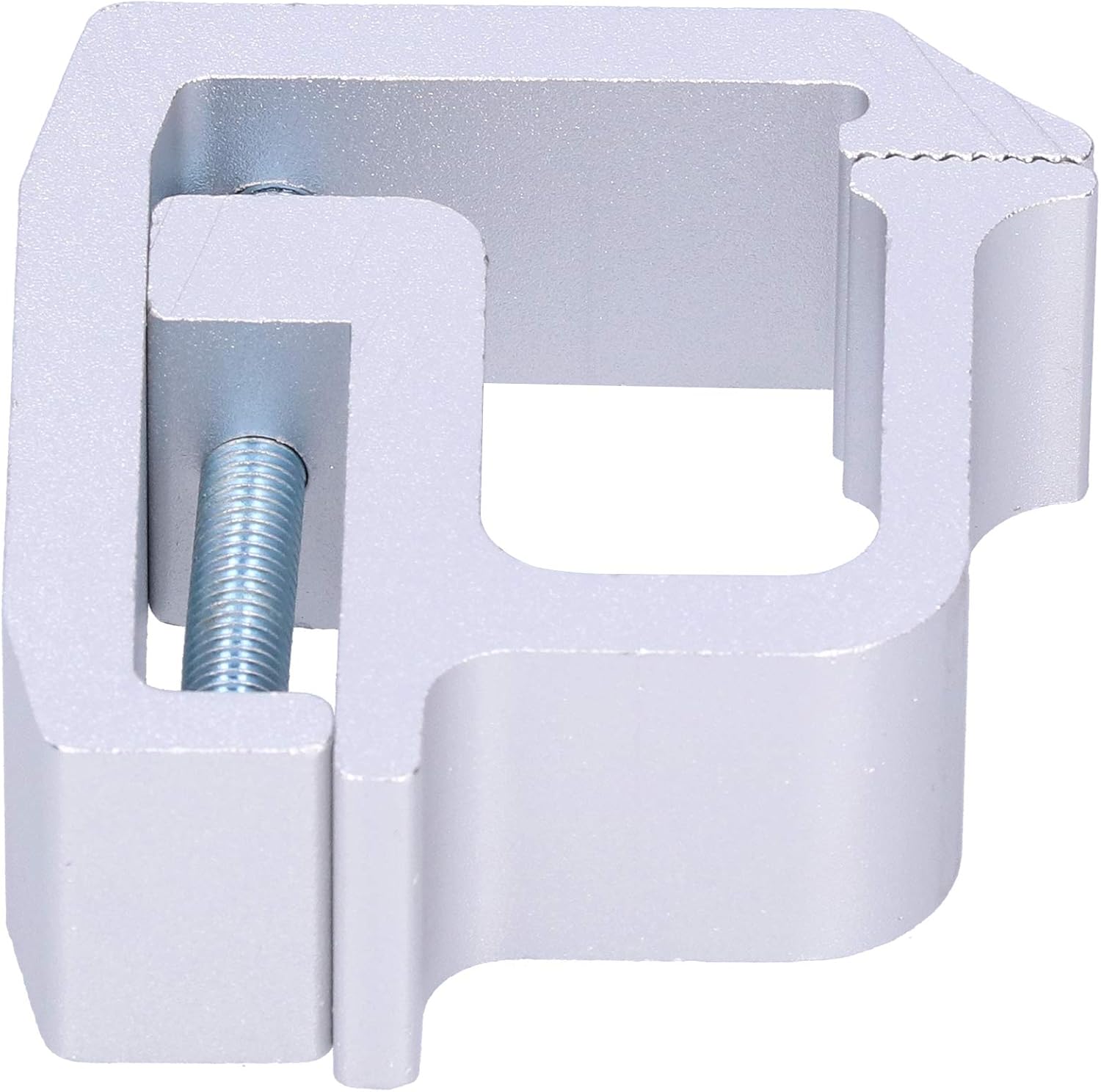 Heavy Duty Mounting Clamps, Sturdy Metal Construction, Truck Accessories, Durable Silver Finish for Truck, Trailer, RV, Camping, Commercial Transport