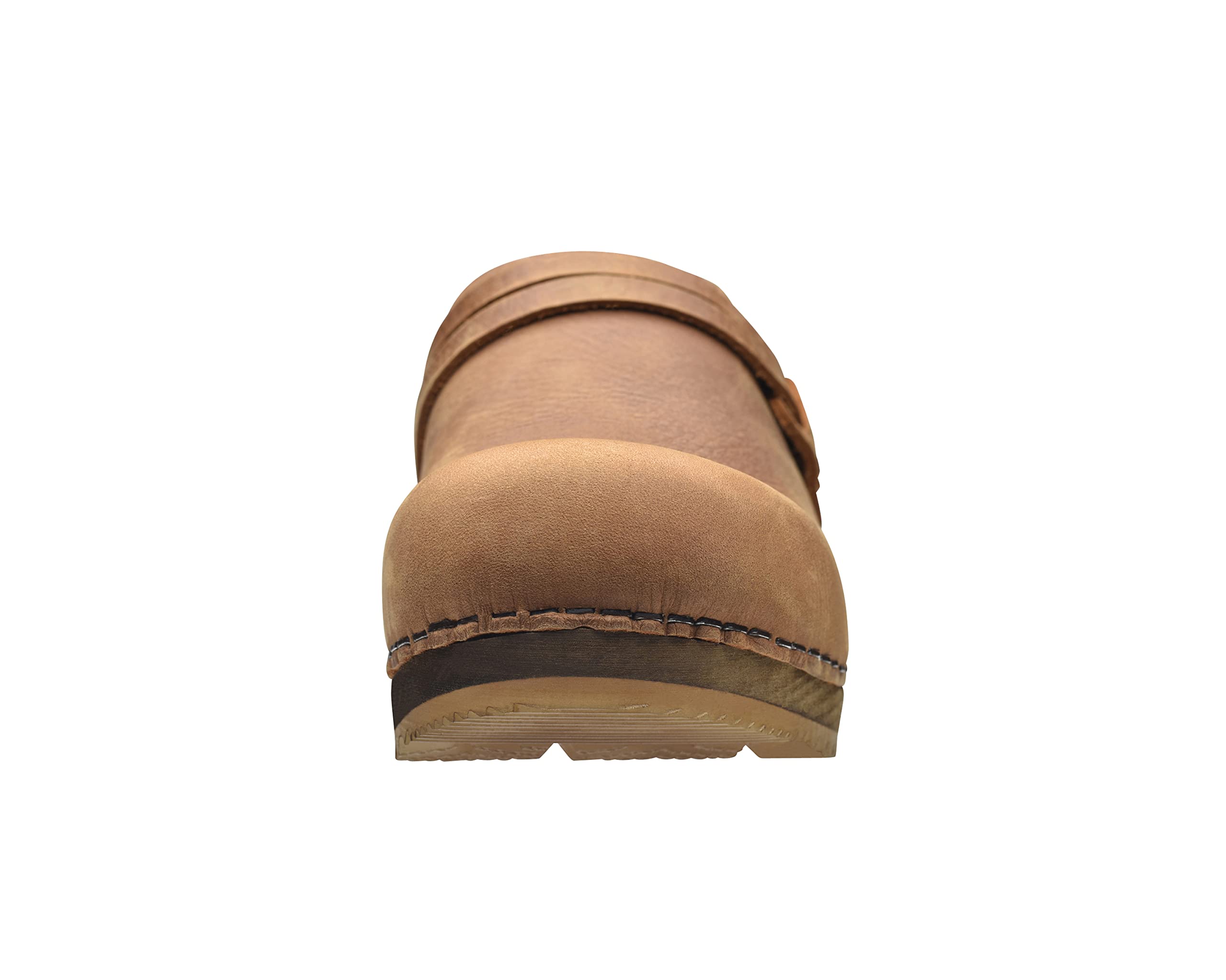 Sanita Ursana Mule Clog | Original Handmade Wooden Leather Clog for Women | Sustainable sole