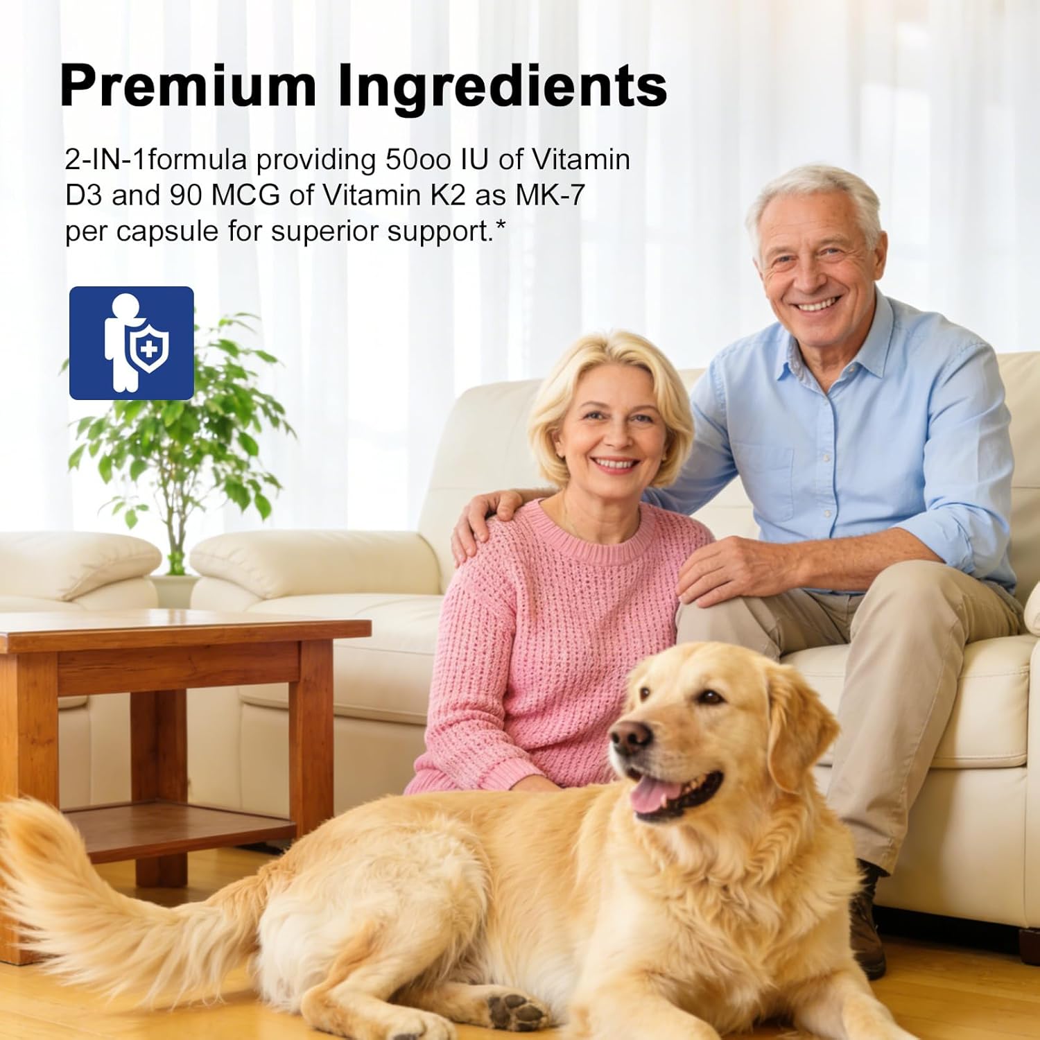Potassium Magnesium Supplement with Vitamin D3 K2, Magnesium Complex for Women and Men Sleep, Supports Immunity, Non GMO, Gluten Free, 150 Counts