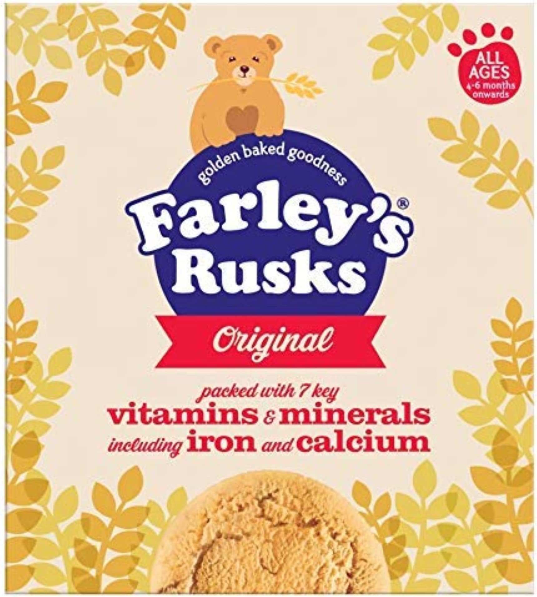 Farleys Rusks 18s (300gs)