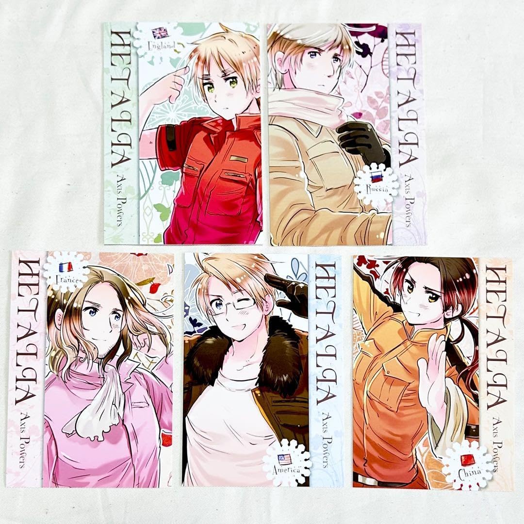 ヘタリア CD購入特典ポストカードコンプリートセット ヘタリア DVD