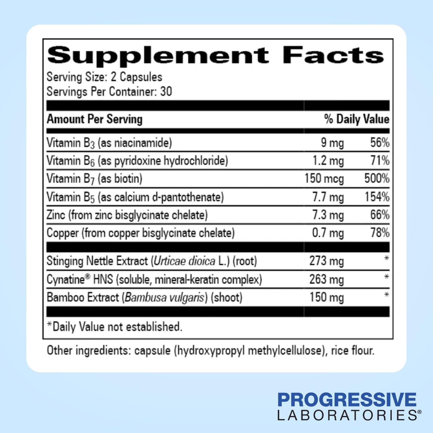 Hair, Skin & Nails Supplement – Dietary Supplements with Keratin (Cynatine HNS), Bamboo Silica, Biotin & TRAACS Minerals – Supports Strong Hair, Smooth Skin & Resilient Nails – 60 Vegetable Capsules - Image 4