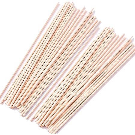 SIXHAOBU Rattanstäbchen Set - 20 Stück Natur-Duftstäbchen Für Aroma Diffuser