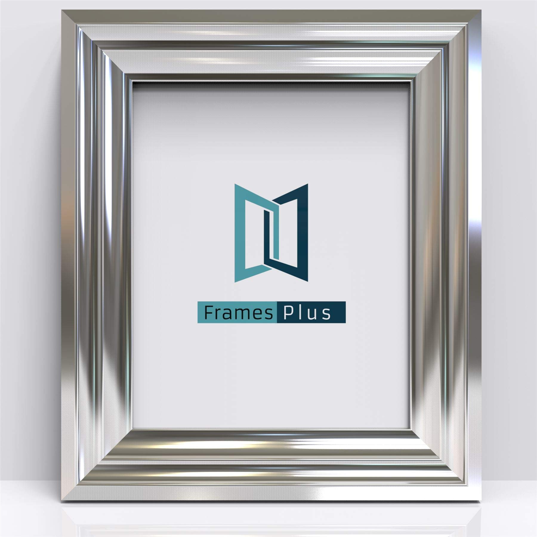 Framesplus Gunmetal ( Bright Finish) A2 Gunmetal Bright Finish Picture Photo Poster Frame Deco Range