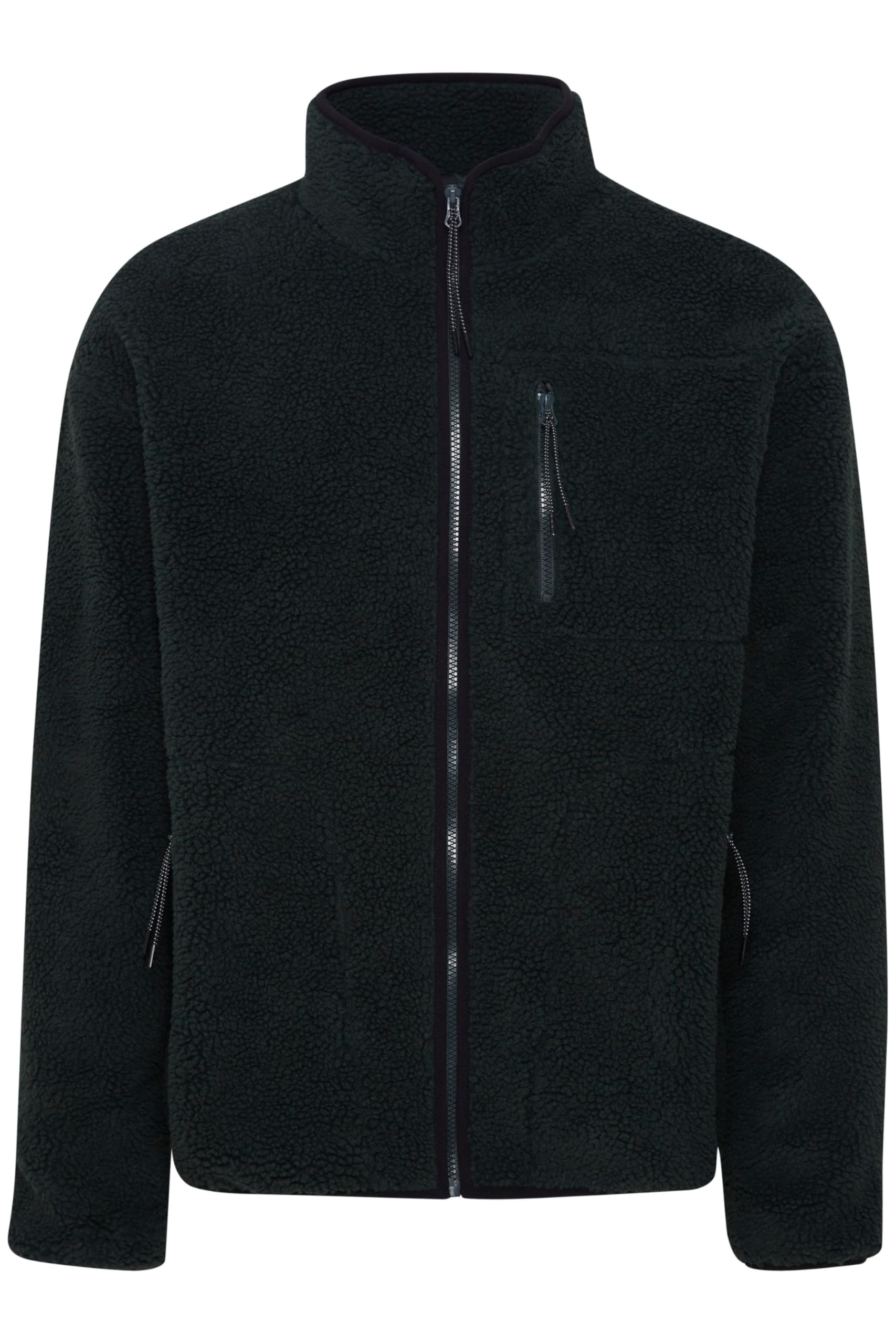 Blend BHSweatshirt Herren Sweatjacke Cardigan Jacke mit Teddy-Futter