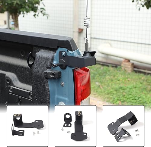 Miniatura 6 de Soporte de antena para portón trasero de automóvil compatible con Ford Maverick 2022 2023 Soporte de antena para portón trasero Soporte de montaje