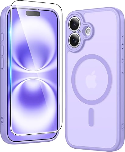 Miniatura 1502 de Fntcase Funda para iPhone 15 Plus y 14 Plus de 6.7 pulgadas, magnética, a prueba de golpes de grado militar, antiamarilleo, delgada, protectora