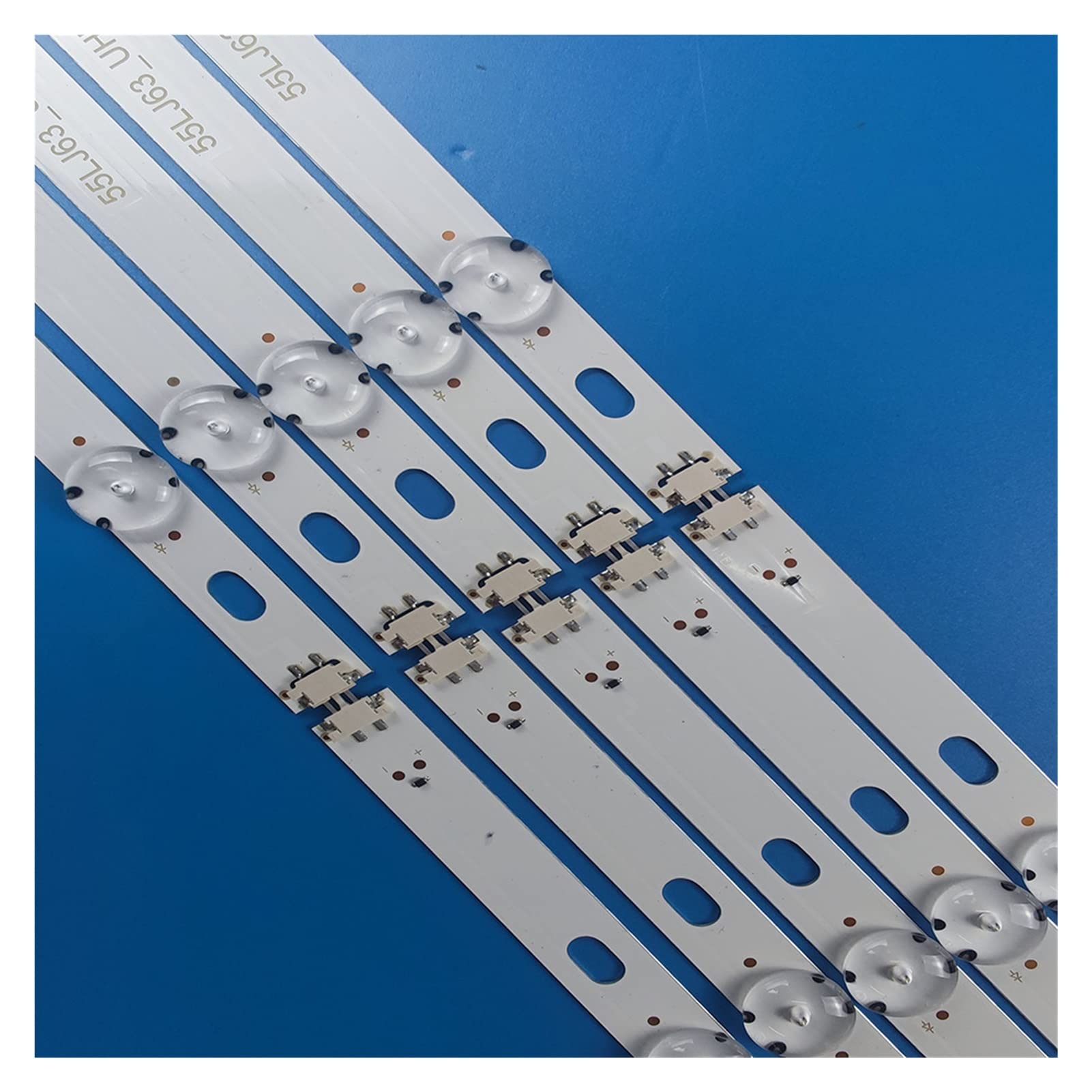 LED Las Tiras de la luz de Fondo se Ajustan a 55UJ670V 55UK6100PLB 55UJ6560 LED Reglas de Banda de Bares SSC 55LJ55_FHD_A 55UJ63_UHD_B Innotek 17y 55 Pulgadas