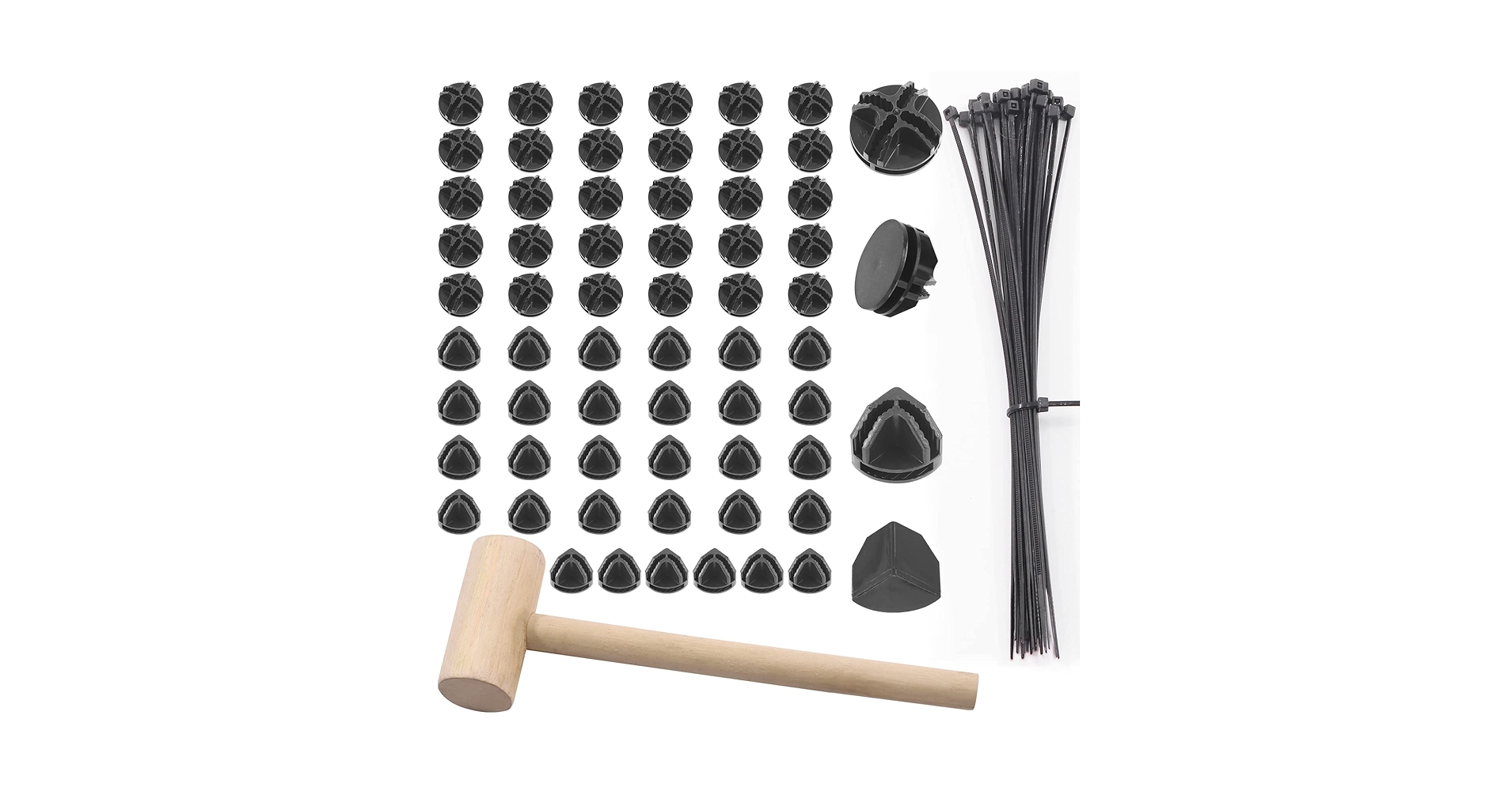 ハンギングストレージ ブラック Amazon.com: Rustark 91Pcs Black Wire Grid Cube Connectors