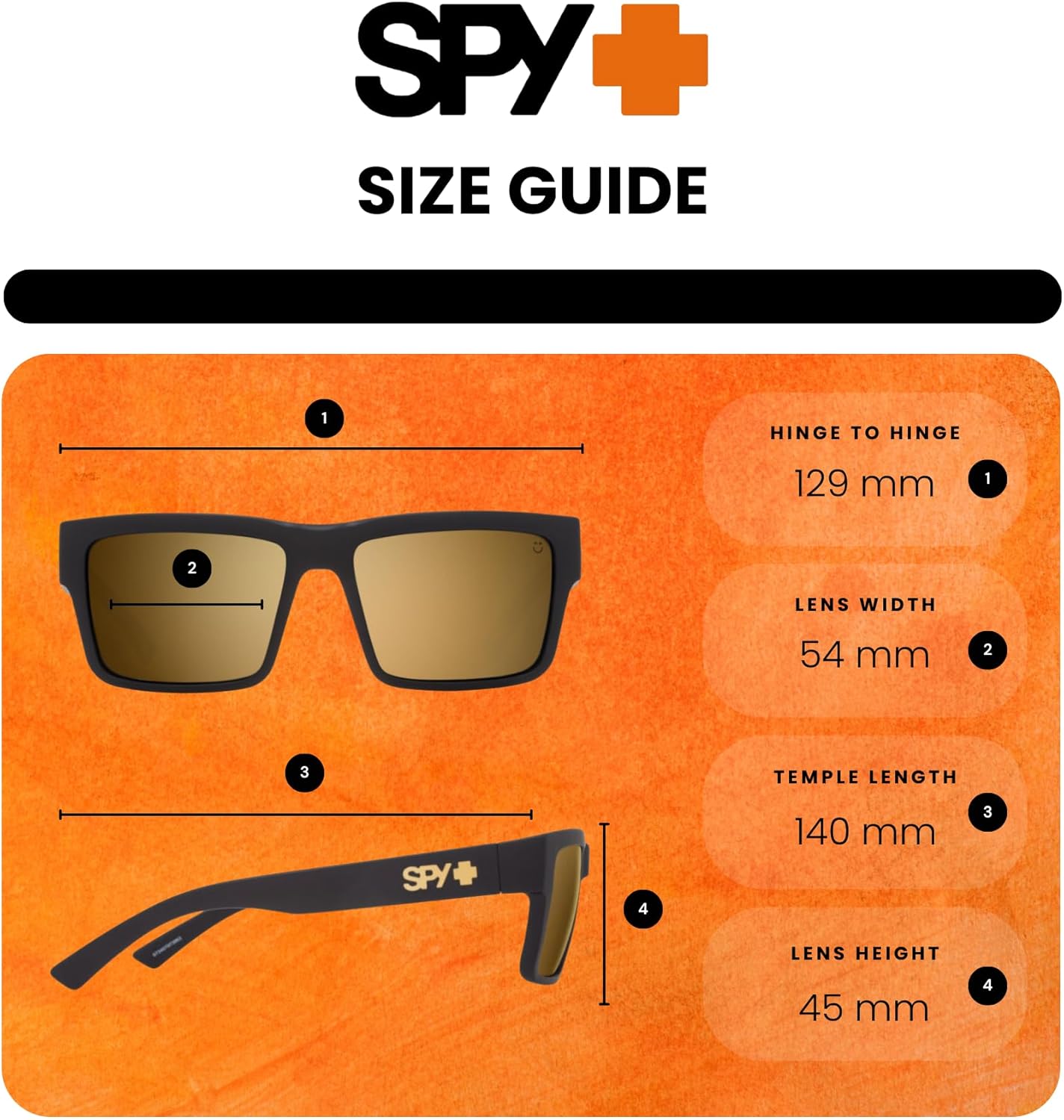 Spy Montana Square for Men +BUNDLE with ACCESSORY EYEWEAR KIT Sunglasses for Men - Image 4