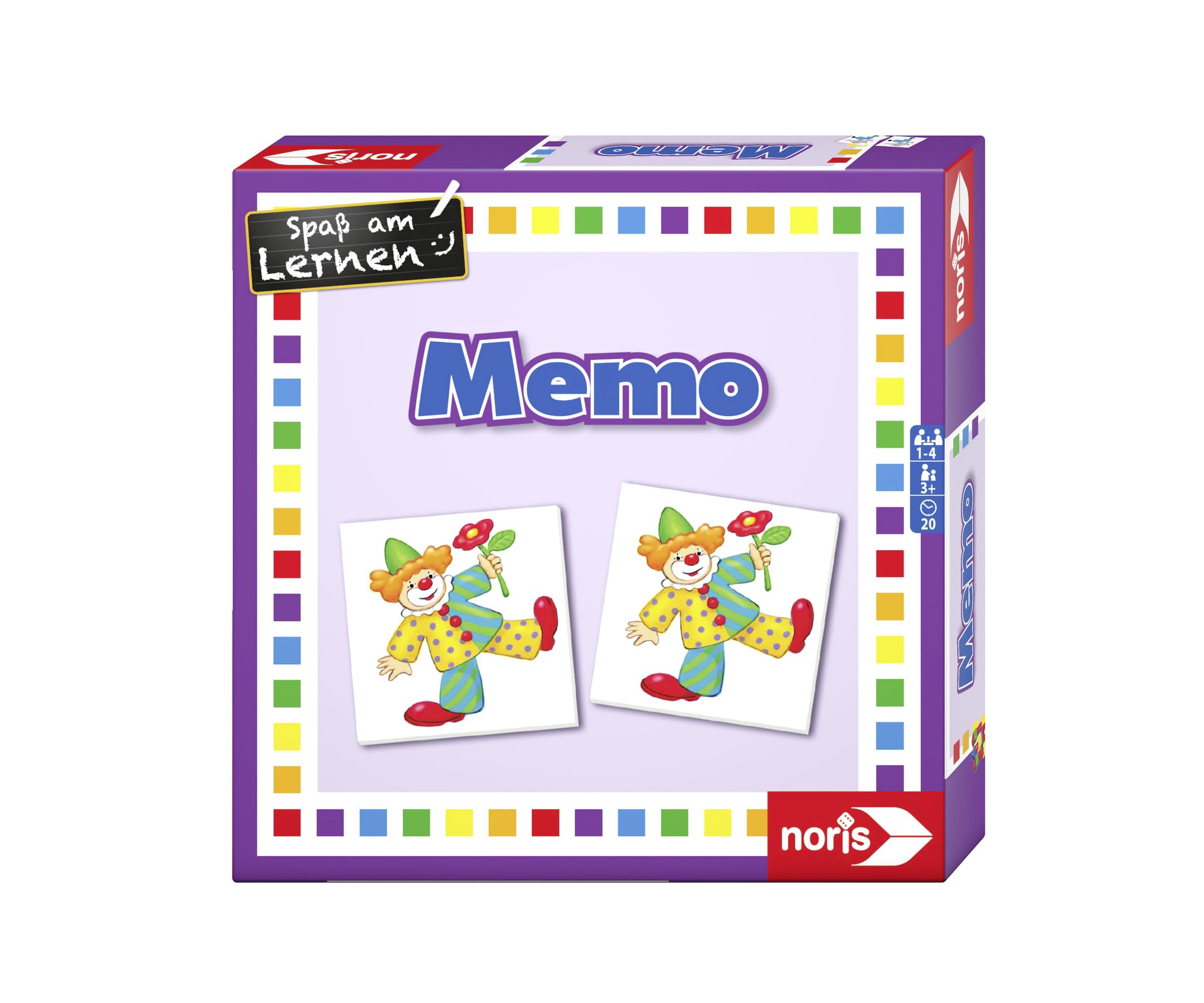 noris Spiele 608985665 "Memo Game