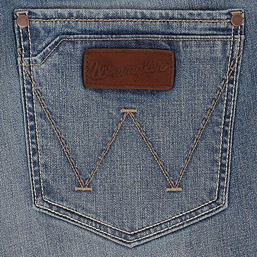 Image of Wrangler Men's Retro Slim Fit Straight Leg Jean