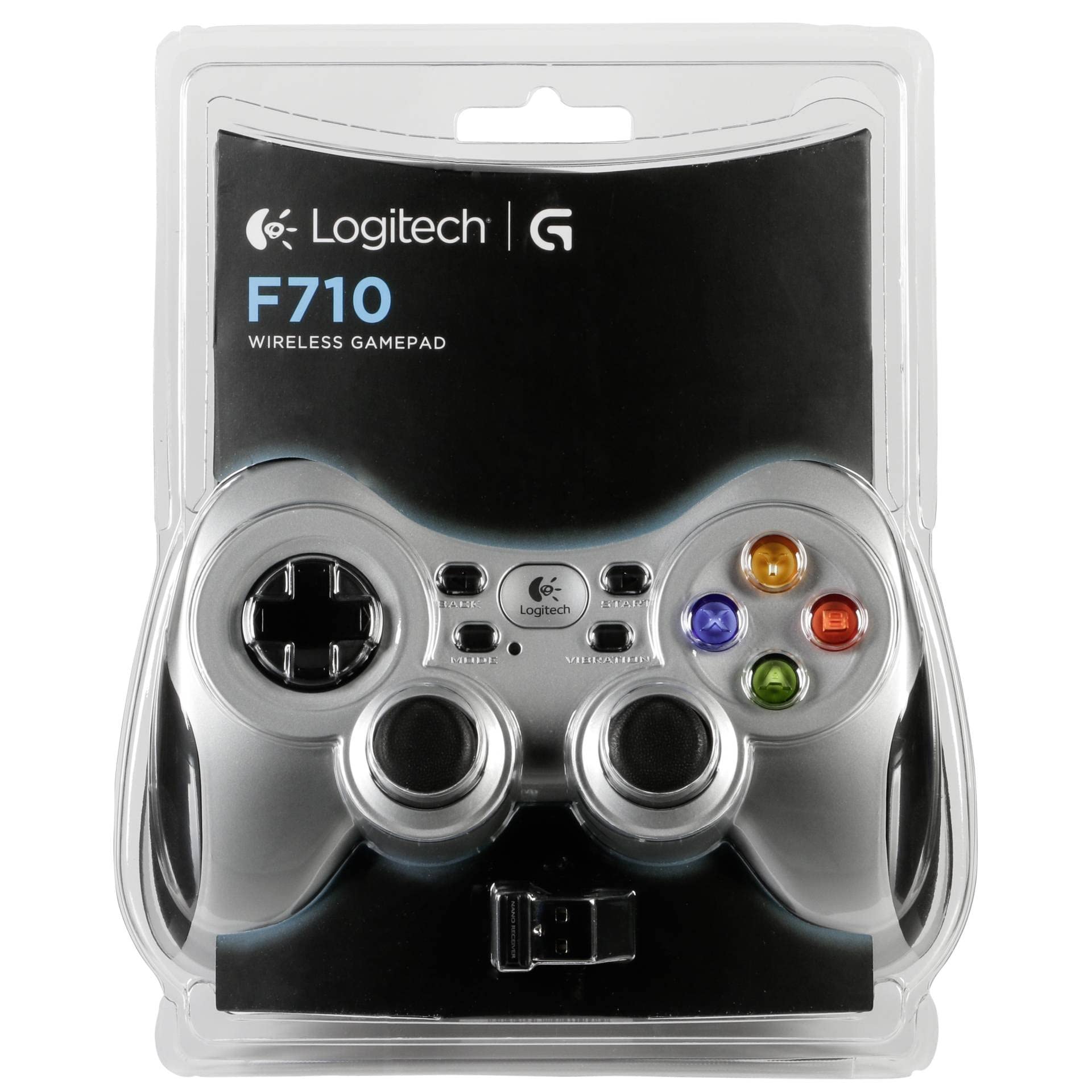 Logitech F710 2.4GHz Wireless Game Controller with USB Nano